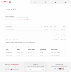 PaulShop - CMS
